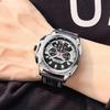Мужские часы модные спортивные хронографы роскошные водонепроницаемые мужские часы аналоговые кварцевые наручные часы Relogio Masculino