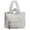 Adidas Polyester Handbag Unisex Metallic Gray Adidas JZ4414