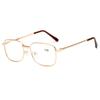 Half Frame Metal Alloy Anti-fatigue Women Reading Glasses High Quality Purple Presbyopic Glasses +1.0 +1.5 +2.0 +2.5 To +4.0