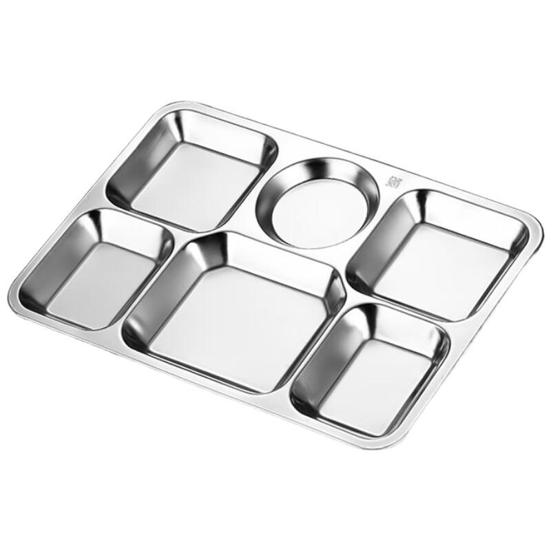 Yici Shiguang 304 Stainless Steel Divided Meal Tray