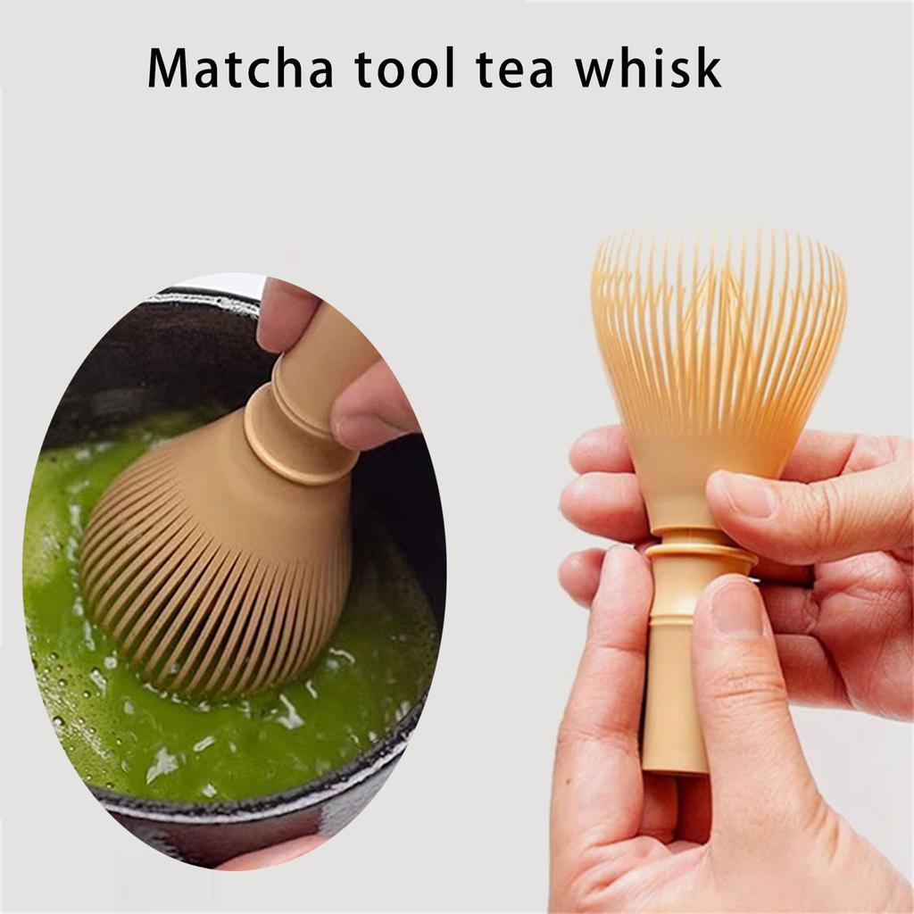 Durable Resin Tea Whisk Crack Resistant Tea Whisk Perfect for Traditional Tea Ceremonies and Everyday Brewing