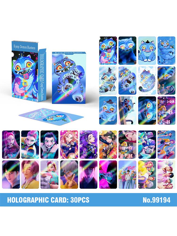 30/92PCS K-POP Demon Hunters Postcards Huntrix Saja Boys Derpy Photocards Fans Collection HD Lomo Photo Cards Kids Gifts