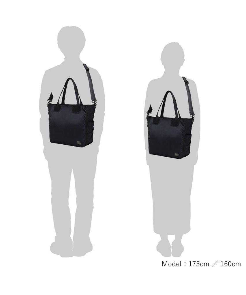 PORTER Frame Tote Khaki (PORTER) 2-Way Bag,