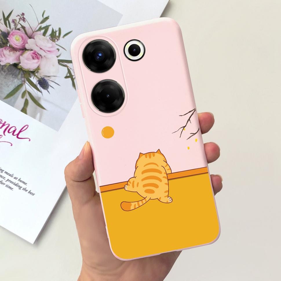 Чехол Для Tecno Camon 20 Pro 5G Модный Чехол Для Tecno Camon 19 Camon19 Camon20 Pro Мягкий Силиконовый Ударопрочный Чехол-Оболочка Для Телефона
