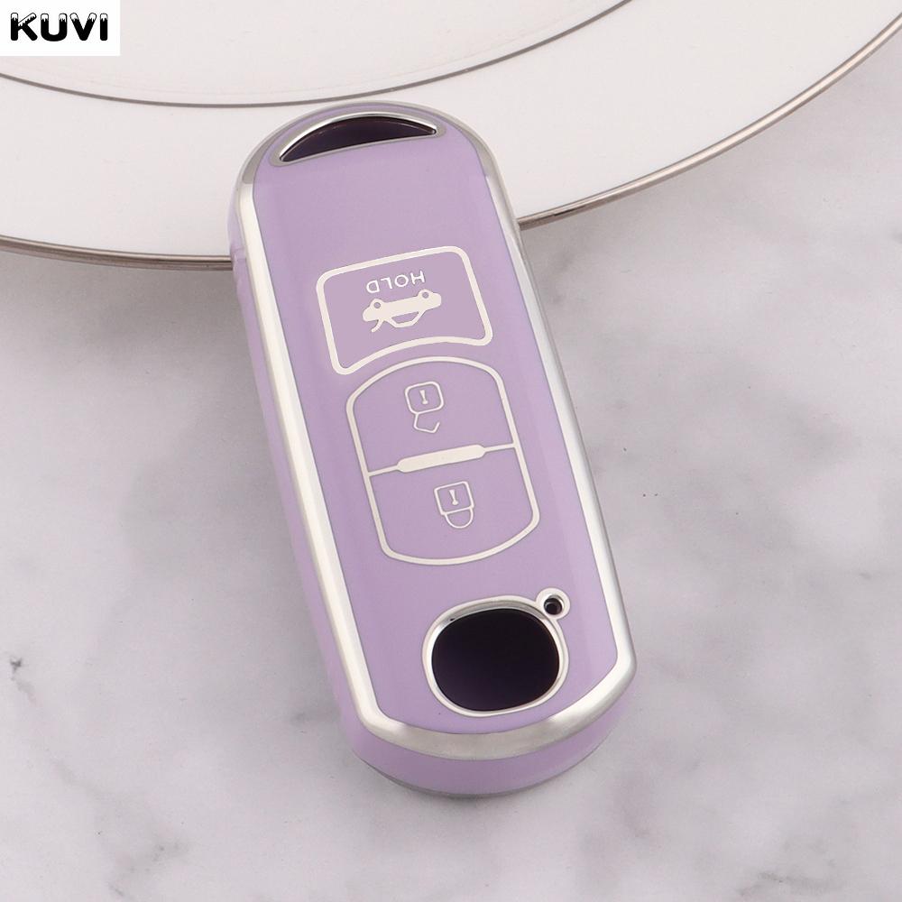 TPU Car Remote Key Case Cover Shell Fob For Mazda 2 3 6 Atenza Axela Demio CX-5 CX5 CX-3 CX3 CX7 CX-7 CX-9 CX9 MX5 Accessories