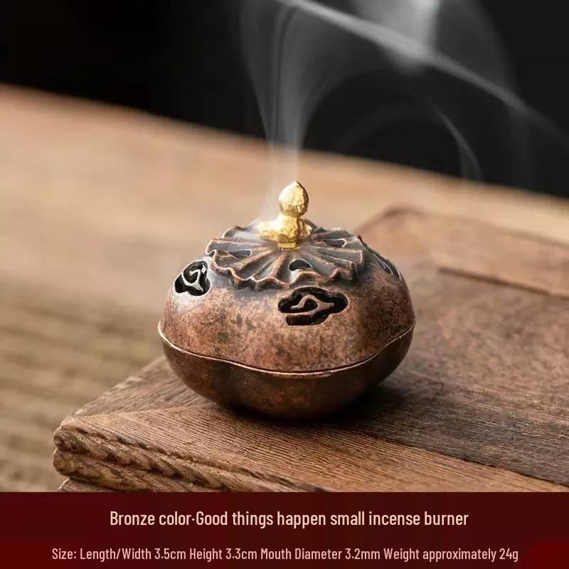 New Chinese Style Yuanbao Teapot & Auspicious Incense Set