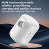 Outdoor Camping Quick Inflation Deflation Cordless Portable Air Pump with LED Light Mini Air Compressor Rechargeable 4KPa 4 Outlet Nozzle