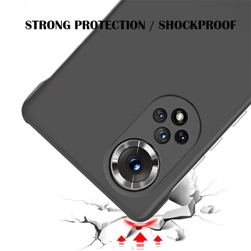 Твердый чехол-накладка из ПК цвета конфет без рамки для Huawei Honor 50 Pro, чехол Honor 50 SE, противоударный, ультратонкий чехол