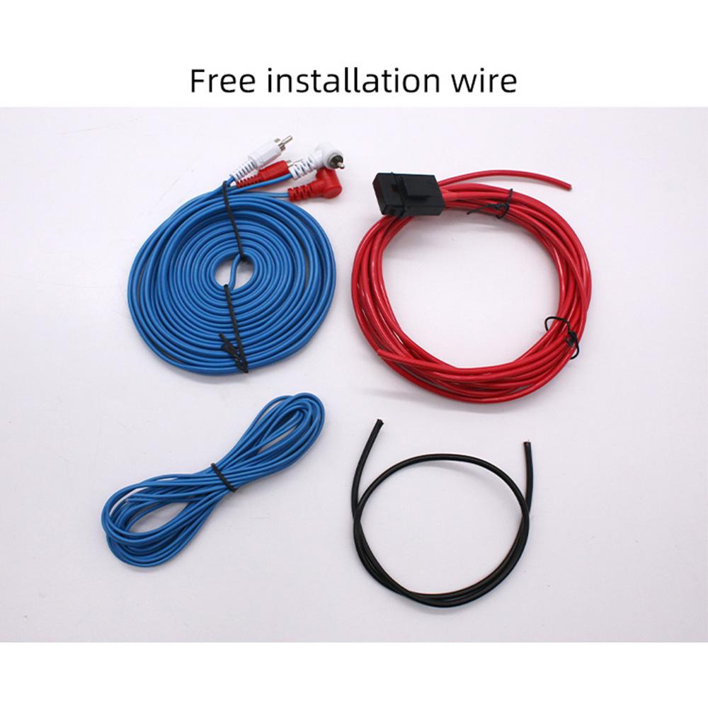 10-дюймовый активный туннельный сабвуфер 12 В автомобильные динамики звуковая система с усилителем привод Ритм музыки автомобильная аудиосистема модифицированная