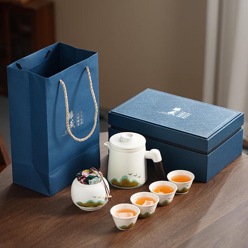 Coarse Pottery Chinese Travel Tea Set