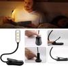 Светильник для чтения Book Light Mini 7 LED лампа для чтения перезаряжаемая 3-уровневая теплый холодный белый свет гибкая легко зажимная лампа для чтения ночная лампа для чтения в постели