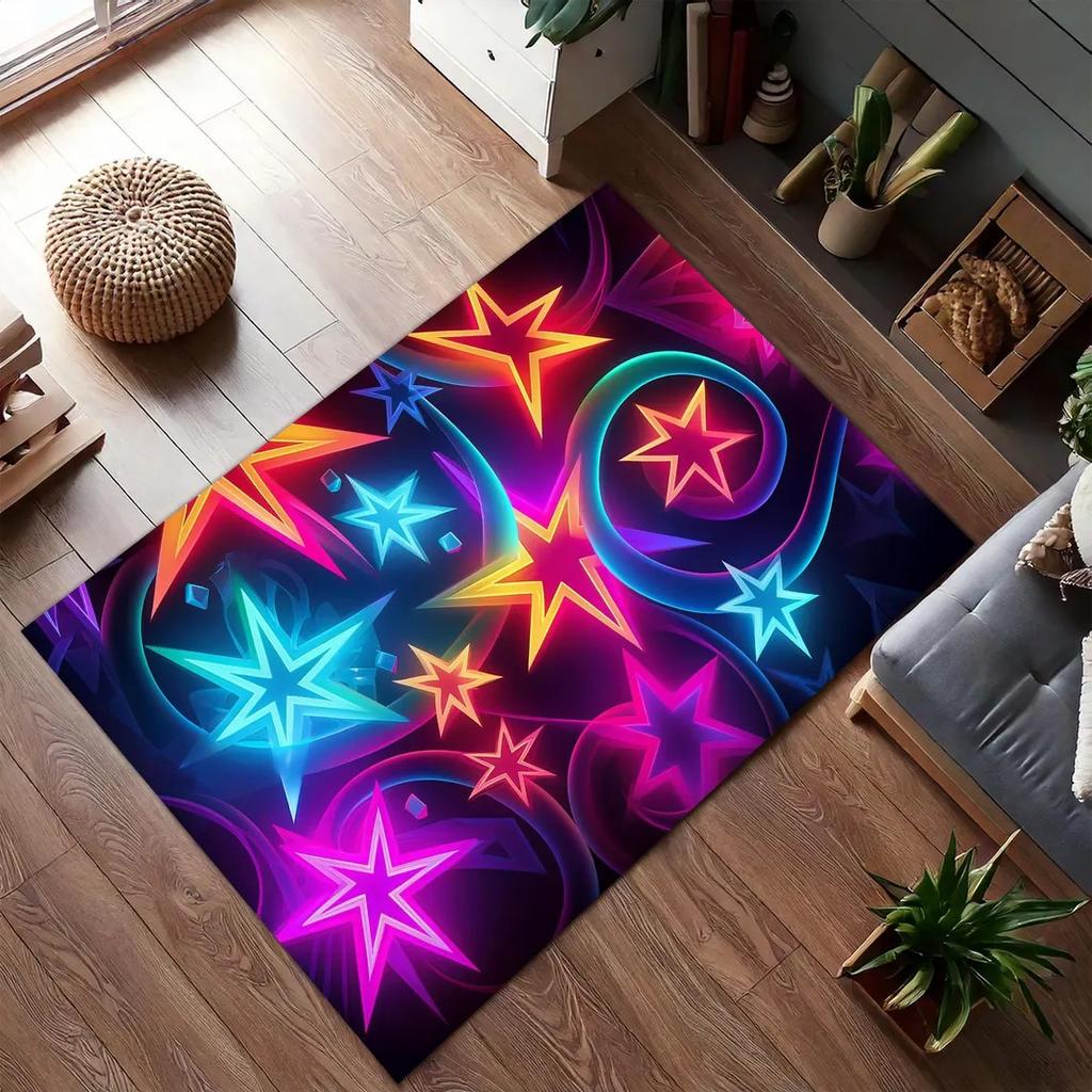 Ковер для аркадных ретро-игр, Ковер с аркадным автоматом, Ковер для геймера, Ковер для комнаты ретро-игр, Напольный коврик на тему ретро-видеоигр