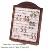 Walnut Jewelry Display Stand Set: Ring Tray & Necklace Mannequin