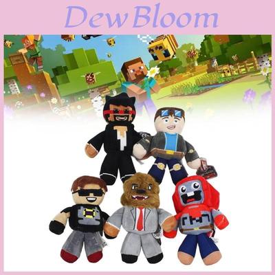 Плюшевая игрушка Minecraft Tube Heroes Мультяшная игровая кукла Для детской спальни и подарок на день рождения