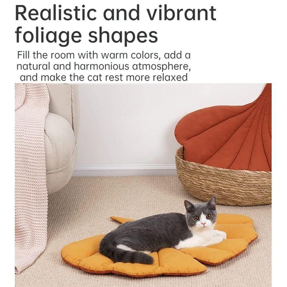 Double Sided Cat Nest Soft Cotton Pet Bed Cute Seat Cushion  Pet Supplies