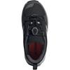 adidas Terrex AX4S K Speed Lace - Черно-серые детские кроссовки Core-Black Grey-Two Grey-Six IH2875