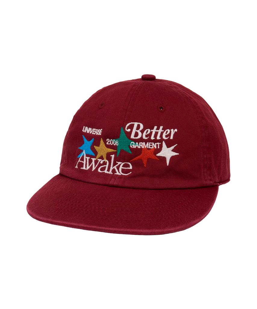 Кепка Yunibeoseugameonteu Multi Star Washed_Бордовый