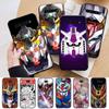 AD71 GUNDAM Black Case for iPhone 16 15 Plus 14 13 12 11 Pro 8 7 6S SE 5S X XR XS Max Realme C30 C33 C31 9I Huawei Y8P Y9 Sofe Cover