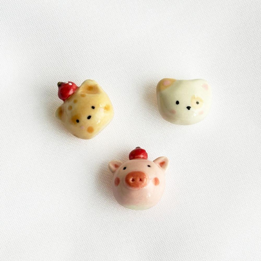 3PCs Food-Safe Material Ceramic Matcha Sifter Beads Stainless Steel Tea Sieve Tea Ceremony