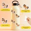 35pcs-70pcs Cartoon Ostriches Stickers Playful Animals  Stickers DIY Stickers For Guitar DIY Skateboard Laptop Luggage DIY