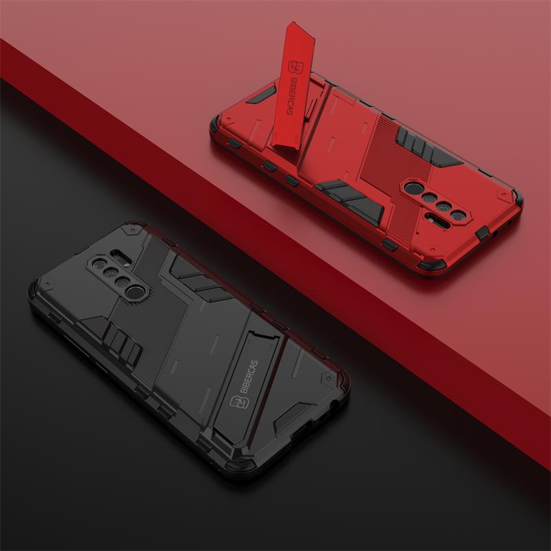 Для Xiaomi Redmi 9 9A 9C чехол с подставкой Бронированный чехол для телефона Redmi 9 Prime 9 Power противоударный магнитный держатель задняя крышка