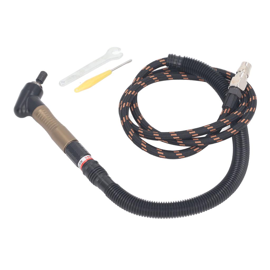   Комплект шлифовальной машины с поворотным переключателем 23500 об/мин, локтевой пневматический шлифовальный карандаш для полировки и удаления заусенцев