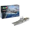 Revell 1/700 Scale US Navy Wasp-class Amphibious Assault Ship Plastic Model Kit 05178, Molded In Color
