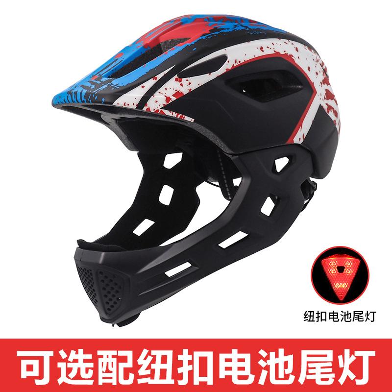 New scooter bicycle children's helmet baby anti-drop anti-collision roller skate balance car children's full helmet hard hat