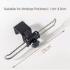 Removable Table Hook Portable Backpack Storage Hook Mobile Hanging Bag Hook  Student Desk