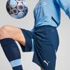 Puma Шорты Манчестер Сити 24/25 с узором логотипа и дизайном цветовых блоков Мужские шорты Океанско-синий 775114-54
