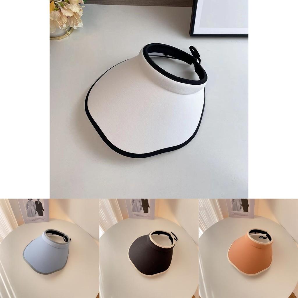 Сладкий и милый солнцезащитный козырек для женщин, регулируемая шляпа с защитой от УФ-лучей для активного отдыха