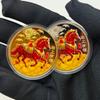 2026 Year Of The Horse Lucky Souvenir Coin Collectible Decoration Metal Crafts 40mm Zodiac Horse Commemorative Medal Event Gift