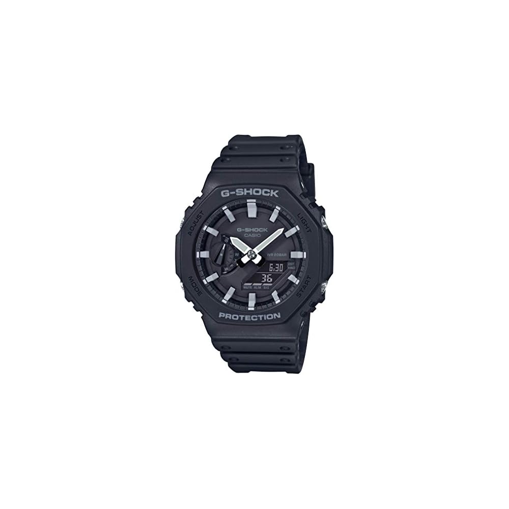 Casio G-Shock GA-2100-1A Men's Watch Carbon Core Guard Black
