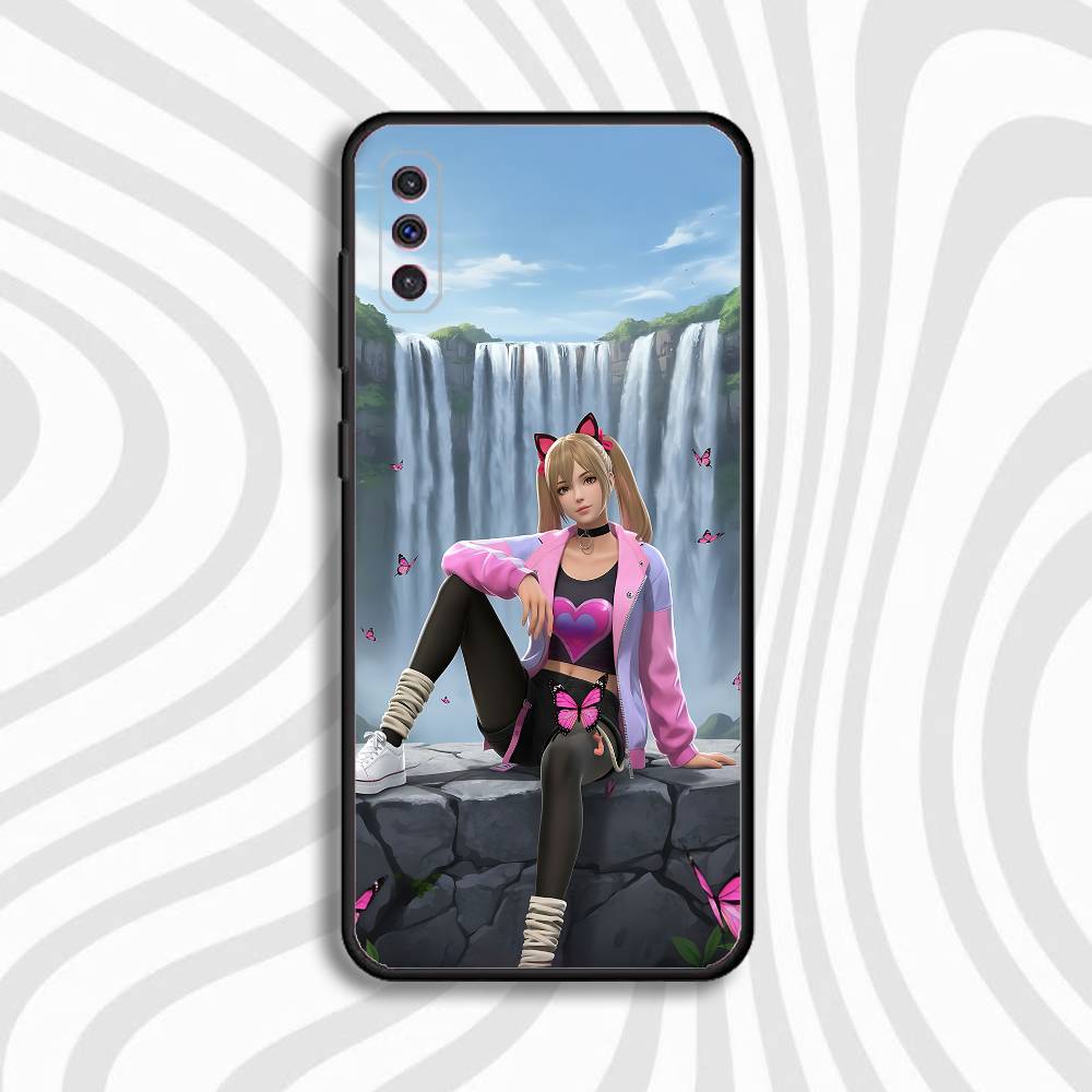 F-Free F-Fire Phone Case For Samsung S10,S21,FE,S21,Note 20,S26,S25,S24,S23,Ultra,S9,S22,Plus Soft Silicone Black Cover