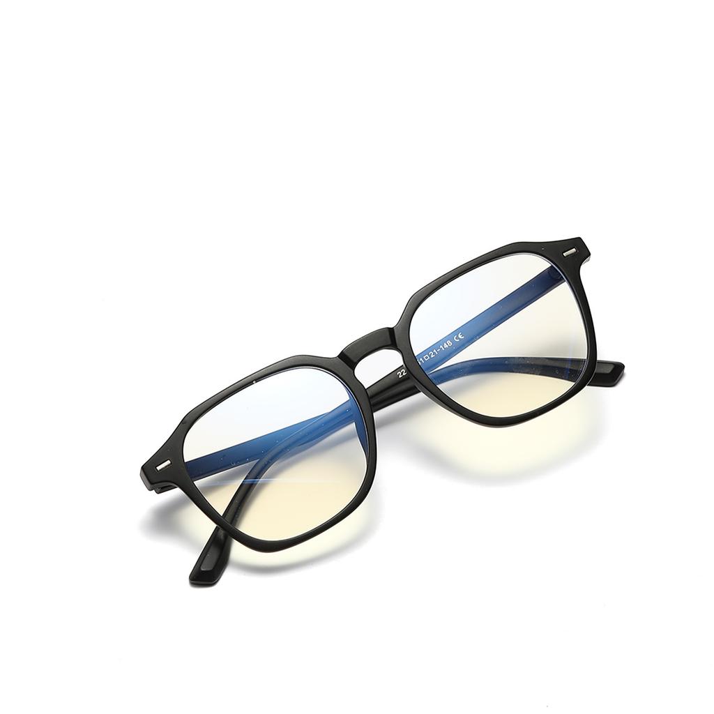 Большие цветные очки в оправе, мужские, конфетного цвета, квадратные, литературные, зеркало в оправе, можно сочетать с очками