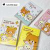 Милый, яркий и портативный блокнот Rilakkuma формата A7 в мультяшном стиле