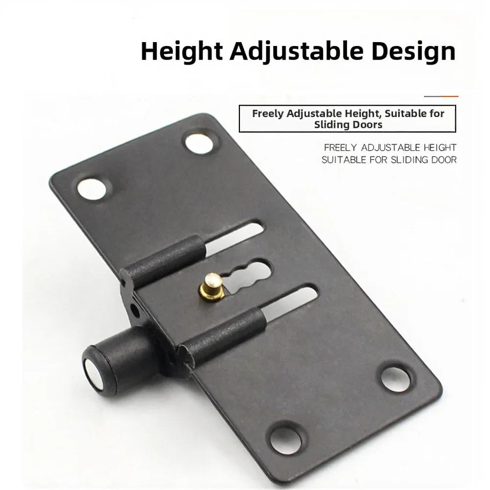 Дверная pulley с подшипником, Бесшумные ролики для раздвижного шкафа, Для плавной и тихой работы, Регулируемая устойчивость, Для шкафа, гардероба