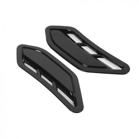 Глянцево-черная боковая накладка воздухозаборника на крыло для Subaru Forester SL 25+