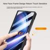 Для VIVO X Fold 5 360° Вращающаяся Кожаная Магнитная Линза Полная Защита Закаленное Стекло Магнитный Ударопрочный Чехол для Телефона