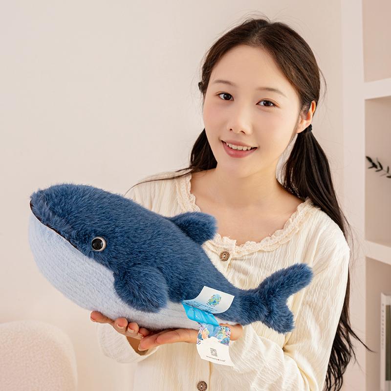 Плюшевая игрушка водное животное Набитая косатка акула морской лев дельфин Очаровательный спящий компаньон Подарок