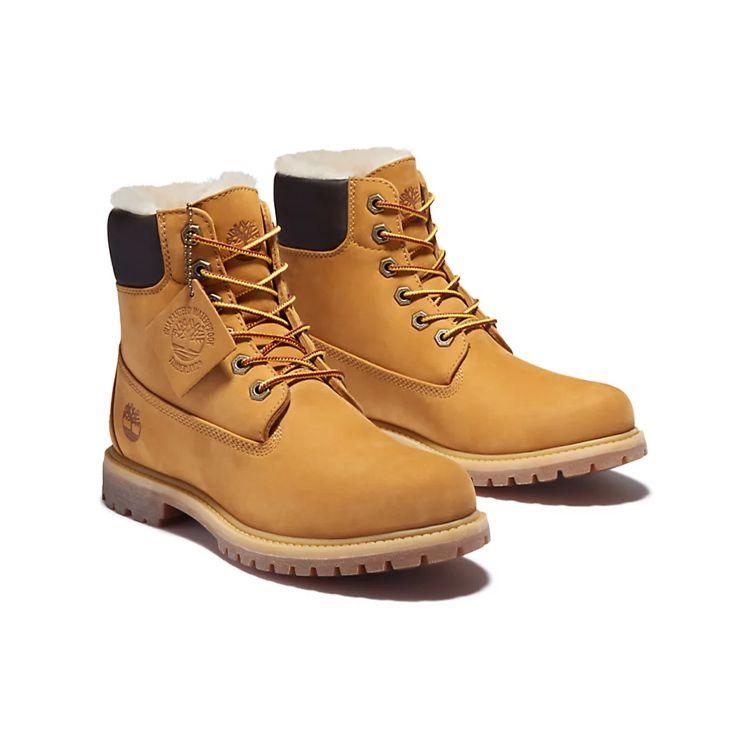 Timberland Премиальные водонепроницаемые утепленные рабочие ботинки Женские ботинки Пшеничный A19TE231