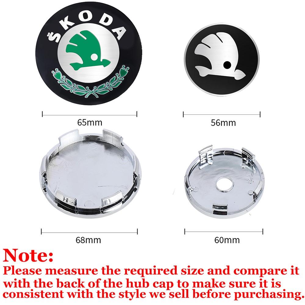 Zbrgi9 56/60/65/68MM Авто Стайлинг Колпачок Ступицы Значок Наклейка для Skoda Octavia Rapid Fabia Karop Kamiq uperb Kodiaq Scala