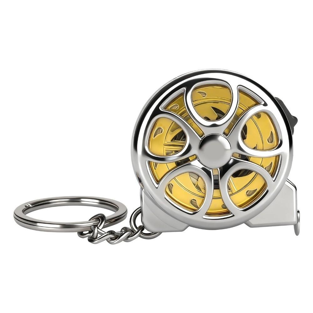 Metric Imperial Scale Pocket Tape Measure Keychain Tape Measure Household Measuring