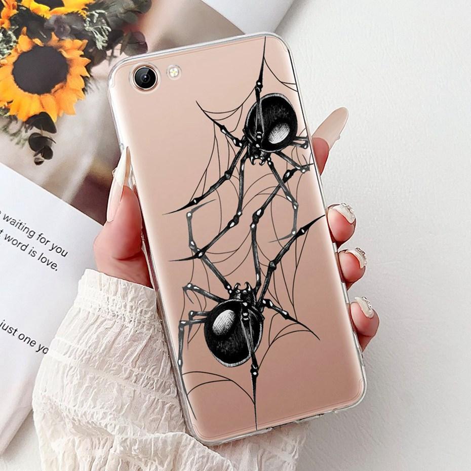 Новый дизайн чехла для телефона Vivo Y71 Y71i Y71A Прозрачная задняя крышка из ТПУ для Vivo 1724 1801 1801i Y71 Y 71i 4G Мягкие силиконовые чехлы