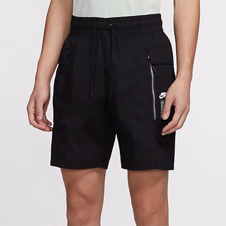 Nike Мужские шорты-карго черные умеренные CZ8679-010