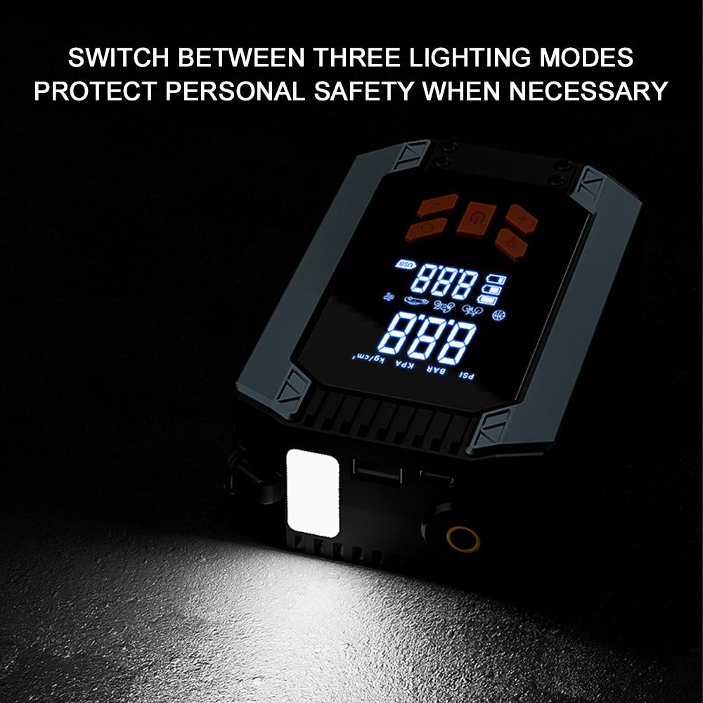 14,8 В автомобильный аварийный стартер, беспроводной литиевый надувной насос, аварийный пусковой источник, универсальный умный надувной насос