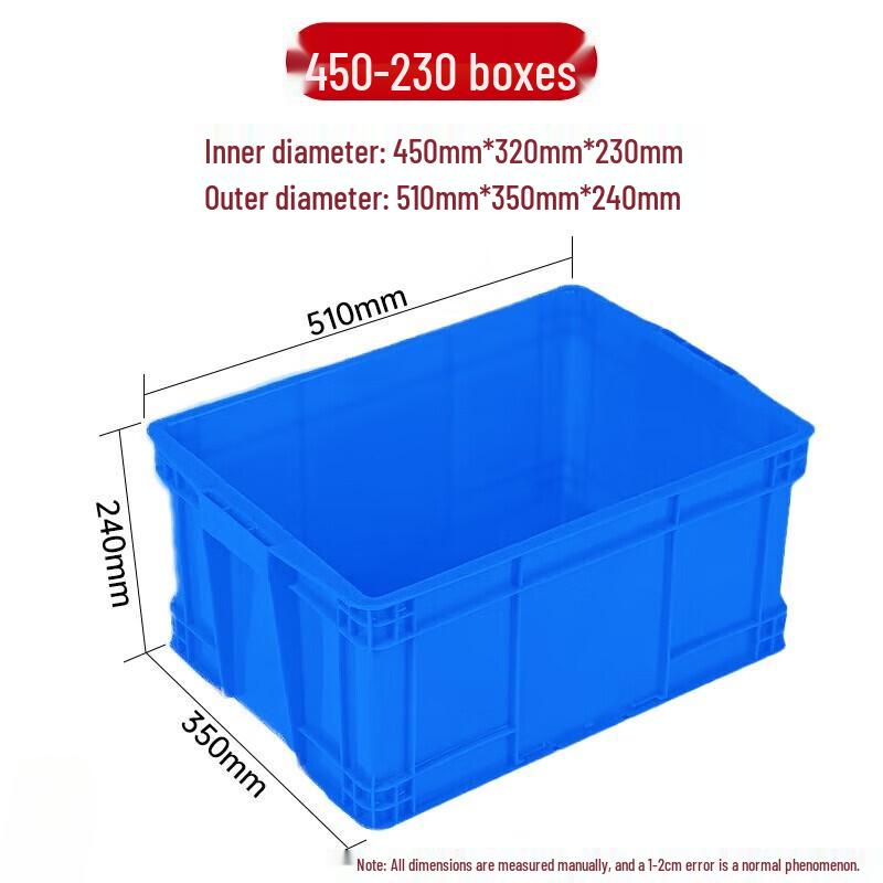 Songshi Blue Plastic Storage Container