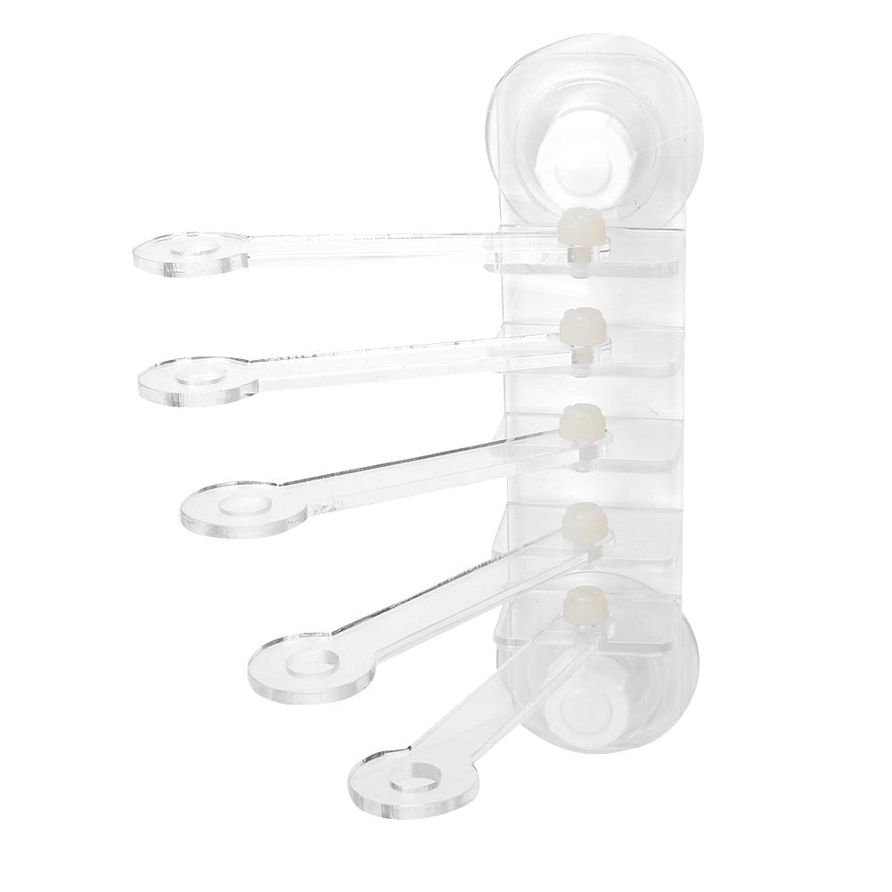 Acrylic Transparent Aquarium Five Claw Life Tree Shape Coral SPS Button 5 Hole Frag Rack Base Fish Accessories