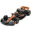 Литой под давлением масштаб 1/24 McLaren F1 MCL60 2023 Гоночный автомобиль Коллекция моделей из сплава Металлическая игрушечная машина Подарок на день рождения для детей Мальчик Домашний декор
