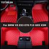 TITIPLER Пользовательские автомобильные коврики для BMW X5 E53 E70 F15 G05 X5M Автоаксессуары для ног